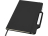 Nexus блокнот формата А5 в твердой обложке с ручкой и карандашом - сплошной черный