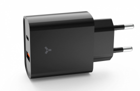 Адаптер сетевой ACCESSTYLE CRYSTAL 20 WUT, черный, черный