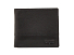 Портмоне BUGATTI Atlanta, чёрное, натуральная воловья кожа, 10,5х1х9 см