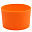 Манжета силиконовая для кружки Magic, Оранжевый Манжета силиконовая для кружки Magic, Оранжевый