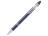 Kish шариковая ручка с серебристой отделкой - Темно - синий (черные чернила)