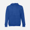 Толстовка мужская на молнии с капюшоном Amsterdam, ярко-синяя