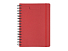 Ежедневник недатированный на гребне А5 Pragmatic, красный