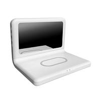 Часы-метеостанция Konner с функцией беспроводной зарядки, Белый Часы-метеостанция Konner с функцией беспроводной зарядки, Белый