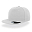 Бейсболка SNAP FIVE, 5 клиньев, пластиковая застежка, белый
