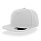 Бейсболка SNAP FIVE, 5 клиньев, пластиковая застежка, белый