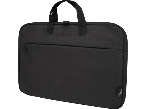 Эко- чехол для ноутбука Libra 2 в 1 из переработанного пластика, древесный уголь