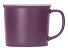 Матовая кружка Nancy 360 мл цветная снаружи, белая внутри, фиолетовый