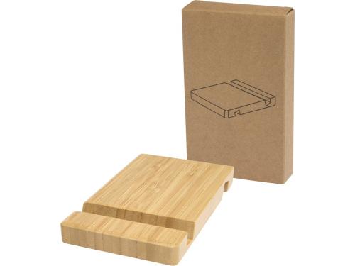 Bubup бамбуковая 2-угольная подставка для планшета и телефона