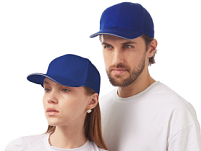 Кепка со светоотражающим кантом, классический синий Кепка со светоотражающим кантом, классический синий