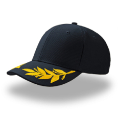 Бейсболка WINNER, 6 клиньев, металлическая застежка, темно-синий