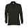 Рубашка поло STAR 170  с длинным рукавом, черный