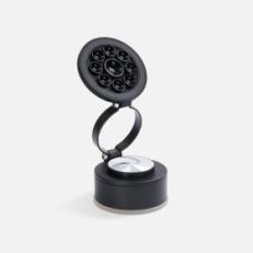 Вакуумный магнитный держатель airFix, черный с серым