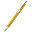 Ручка металлическая Holly, Жёлтый.