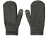 Варежки Dunant, темно-серый меланж