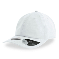 Бейсболка ENERGY, 6 клиньев, застежка на липучке, белый