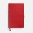 Ежедневник Waltz, недатированный, красный