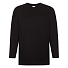 Футболка мужская SUPER PREMIUM LONG SLEEVE 205, черный