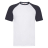 Футболка мужская SHORT SLEEVE BASEBALL T 160, темно-синий, белый