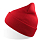 Шапка вязаная  двойная Wind-S , красный