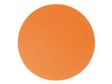 ПАТЧ КРУГ soft-touch (оранжевый ) 6,0 х 6,0 см