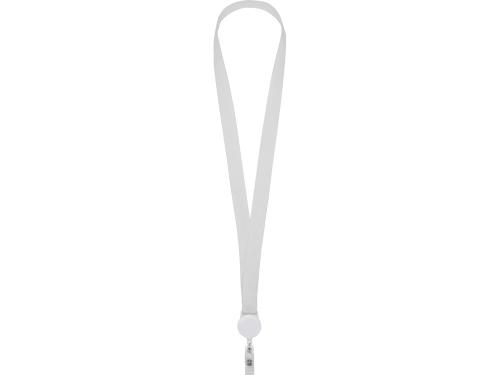 Ланьярд с ретрактором, белый