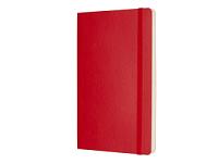 Записная книжка А5  (Large) Classic Soft (нелинованный), цвет: красный
