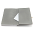 Блокнот A5 Veles в твёрдом переплёте, Серый цемент