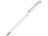 Ручка-стилус металлическая шариковая Jucy, белый