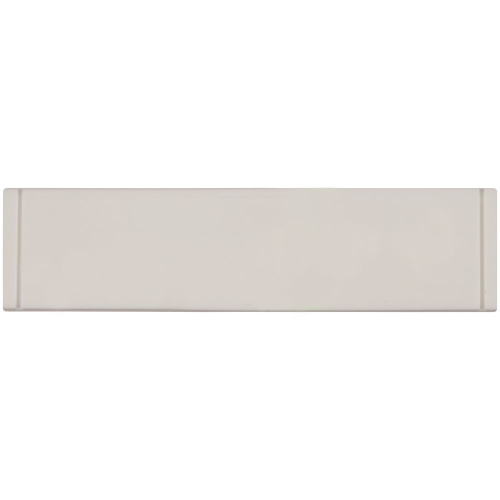 Лейбл из ПВХ Dzeta, S, белый