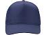 Бейсболка Poly 5-ти панельная 120гр, темно-синий