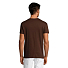 Футболка унисекс REGENT 150, шоколадный