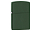 Зажигалка ZIPPO Classic с покрытием Green Matte, латунь/сталь, зелёная, матовая, 38x13x57 мм