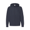 Толстовка без начеса LIGHTWEIGHT HOODED SWEAT JACKET 240, темно-синий