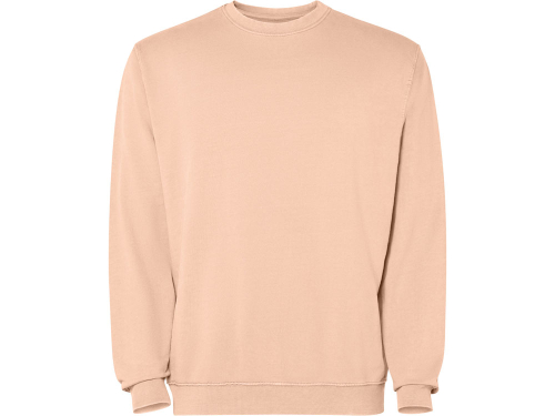 Свитшот Jaya унисекс, светло-абрикосовый выстиранный