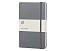 Записная книжка Moleskine Classic (в линейку) в твердой обложке, Large (13х21см), серый