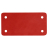 Шеврон 30*60 мм, Красный