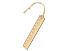 Закладка с линейкой из бамбука Bookmark, натуральный