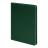 Ежедневник недатированный Pulpy, А5,  зеленый, кремовый блок в линейку, зеленый срез, зеленый