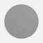 Наклейка тканевая Lunga Round, M, серая