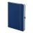 Бизнес-блокнот OXI, A5, темно-синий, твердая обложка, RPET, в линейку, темно-синий