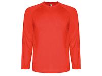 Футболка Montecarlo  мужская с длинным рукавом, красный