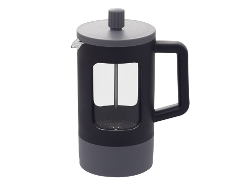 Френч-пресс Double Tone, черный-серый