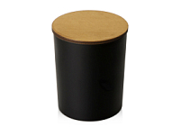 Свеча соевая ароматическая в стекле Niort, черная Свеча соевая ароматическая в стекле Niort, черная