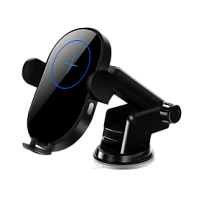 Автомобильный держатель для смартфона Nova 15W с функцией беспроводной зарядки