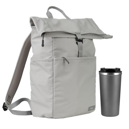 Подарочный набор Палермо (Palermo), Бостон (Boston), серый (рюкзак, термокружка)