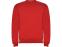 Свитшот с начесом Clasica унисекс, красный