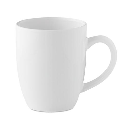 Кружка керамическая, белый