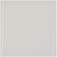 Лейбл из ПВХ Dzeta, L, прозрачный