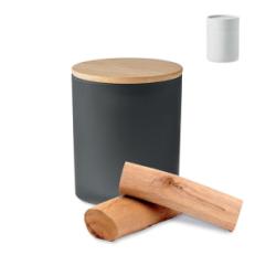 Арома свеча, черный